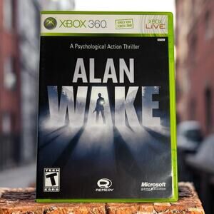 Alan Wake Microsoft Xbox 360 Complete CIB Video Game Tested